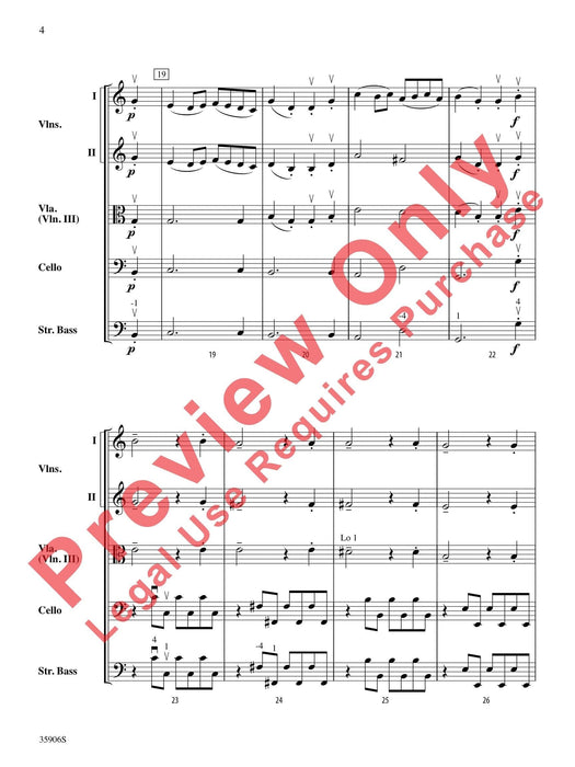 Two Baroque Dances Bourrée and Rondino 巴洛克舞曲 總譜 | 小雅音樂 Hsiaoya Music