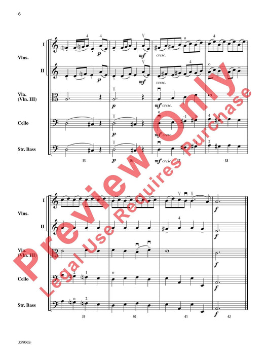 Two Baroque Dances Bourrée and Rondino 巴洛克舞曲 總譜 | 小雅音樂 Hsiaoya Music