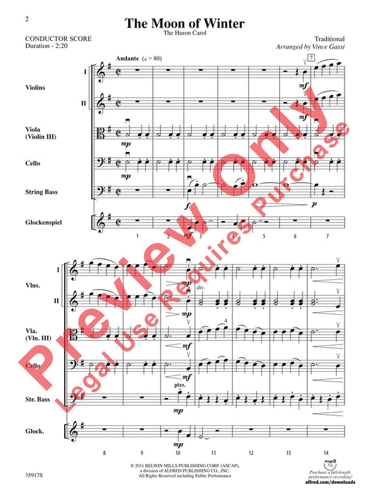 The Moon of Winter 總譜 | 小雅音樂 Hsiaoya Music