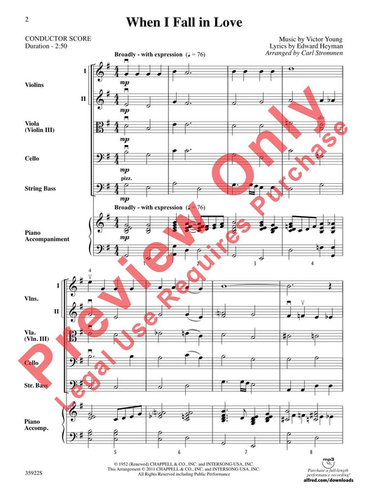 When I Fall in Love 總譜 | 小雅音樂 Hsiaoya Music