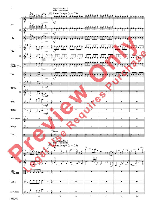 A Whole Lot of Symphony Themes 交響曲 總譜 | 小雅音樂 Hsiaoya Music