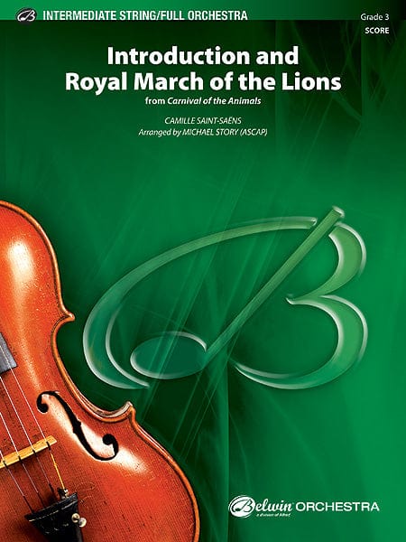 Introduction and Royal March of the Lions From Carnival of the Animals 聖桑斯 導奏 進行曲 總譜 | 小雅音樂 Hsiaoya Music