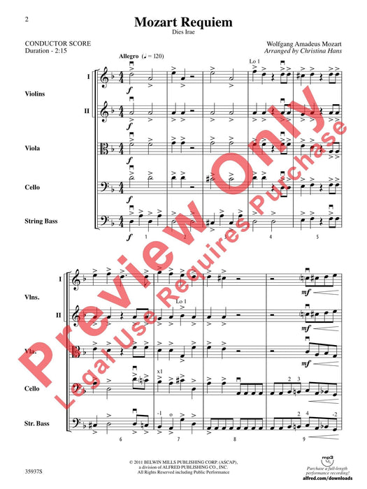 Mozart Requiem -- Dies Irae 莫札特 安魂曲 總譜 | 小雅音樂 Hsiaoya Music