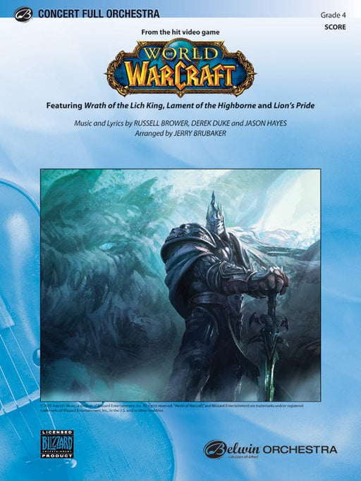World of Warcraft From the Hit Video Game (featuring: Wrath of the Lich King / Lament of the Highborne / Lion's Pride) 輓歌 總譜 | 小雅音樂 Hsiaoya Music