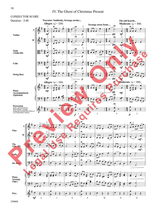 A Dickens Christmas Carol Suite A Suite of English Carols with Optional Narrator 耶誕頌歌 組曲 耶誕頌歌 總譜 | 小雅音樂 Hsiaoya Music