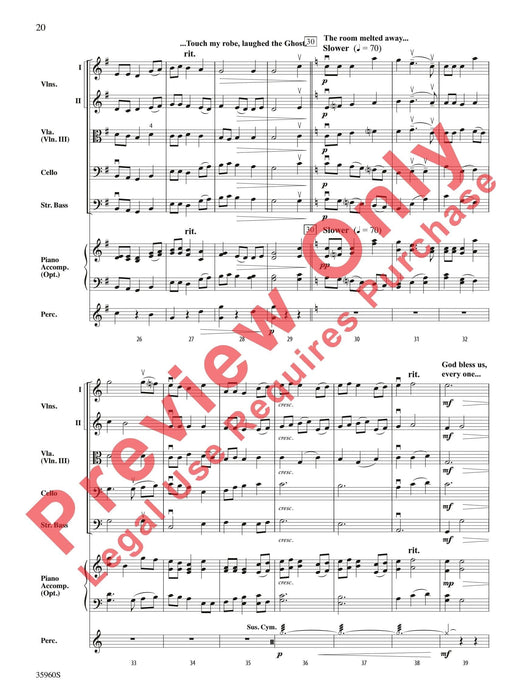 A Dickens Christmas Carol Suite A Suite of English Carols with Optional Narrator 耶誕頌歌 組曲 耶誕頌歌 總譜 | 小雅音樂 Hsiaoya Music