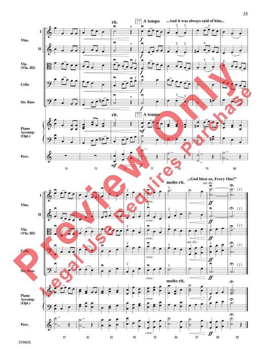 A Dickens Christmas Carol Suite A Suite of English Carols with Optional Narrator 耶誕頌歌 組曲 耶誕頌歌 總譜 | 小雅音樂 Hsiaoya Music