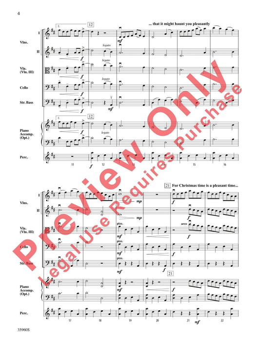 A Dickens Christmas Carol Suite A Suite of English Carols with Optional Narrator 耶誕頌歌 組曲 耶誕頌歌 總譜 | 小雅音樂 Hsiaoya Music