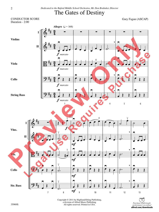 The Gates of Destiny 總譜 | 小雅音樂 Hsiaoya Music