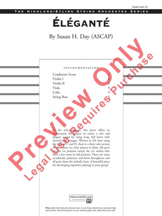 Éléganté 總譜 | 小雅音樂 Hsiaoya Music