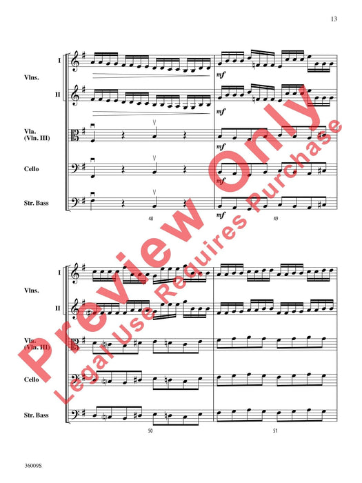 Concerto in G Major (from the Concerto for Two Mandolins) Violin Solo or Section Feature 韋瓦第 協奏曲 小提琴 獨奏 樂節 總譜 | 小雅音樂 Hsiaoya Music