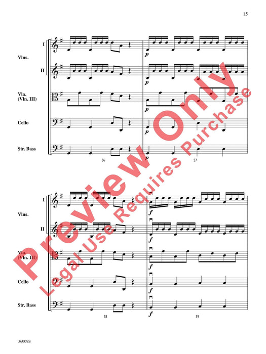 Concerto in G Major (from the Concerto for Two Mandolins) Violin Solo or Section Feature 韋瓦第 協奏曲 小提琴 獨奏 樂節 總譜 | 小雅音樂 Hsiaoya Music