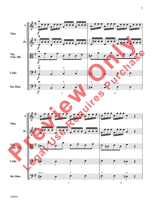 Concerto in G Major (from the Concerto for Two Mandolins) Violin Solo or Section Feature 韋瓦第 協奏曲 小提琴 獨奏 樂節 總譜 | 小雅音樂 Hsiaoya Music