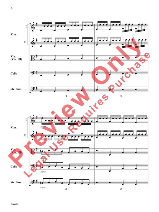 Concerto in G Major (from the Concerto for Two Mandolins) Violin Solo or Section Feature 韋瓦第 協奏曲 小提琴 獨奏 樂節 總譜 | 小雅音樂 Hsiaoya Music