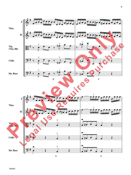 Concerto in G Major (from the Concerto for Two Mandolins) Violin Solo or Section Feature 韋瓦第 協奏曲 小提琴 獨奏 樂節 總譜 | 小雅音樂 Hsiaoya Music