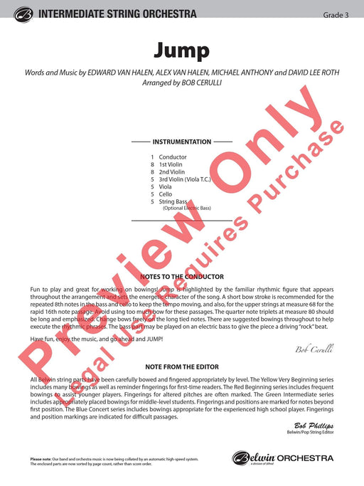 Jump 總譜 | 小雅音樂 Hsiaoya Music