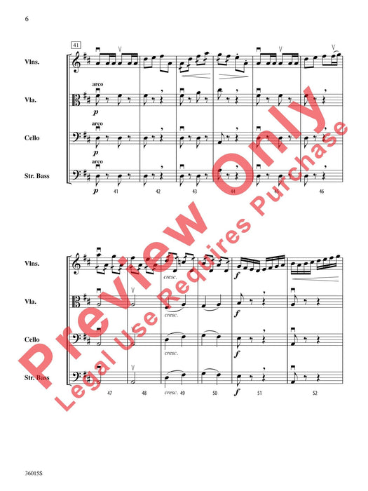 The "Billy Tell" Overture A Violin Section Feature 羅西尼 序曲 小提琴樂節 總譜 | 小雅音樂 Hsiaoya Music