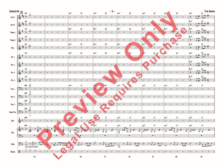 Jive Samba 總譜 | 小雅音樂 Hsiaoya Music