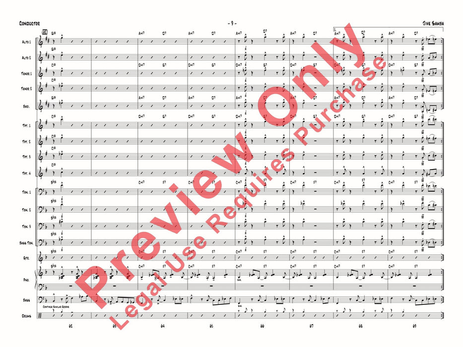 Jive Samba 總譜 | 小雅音樂 Hsiaoya Music