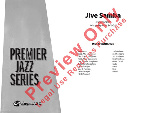 Jive Samba 總譜 | 小雅音樂 Hsiaoya Music