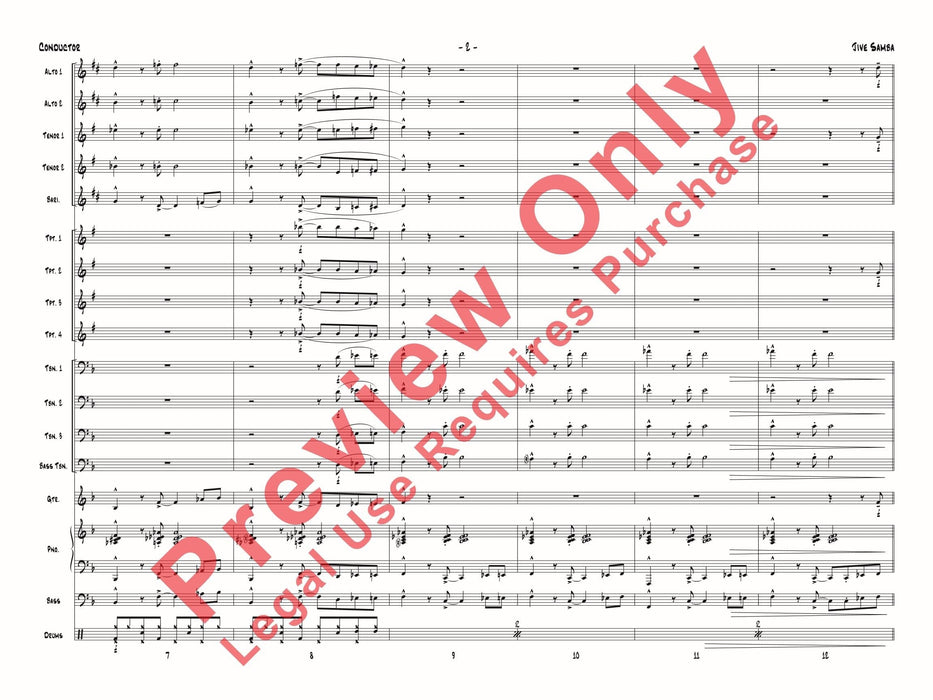 Jive Samba 總譜 | 小雅音樂 Hsiaoya Music