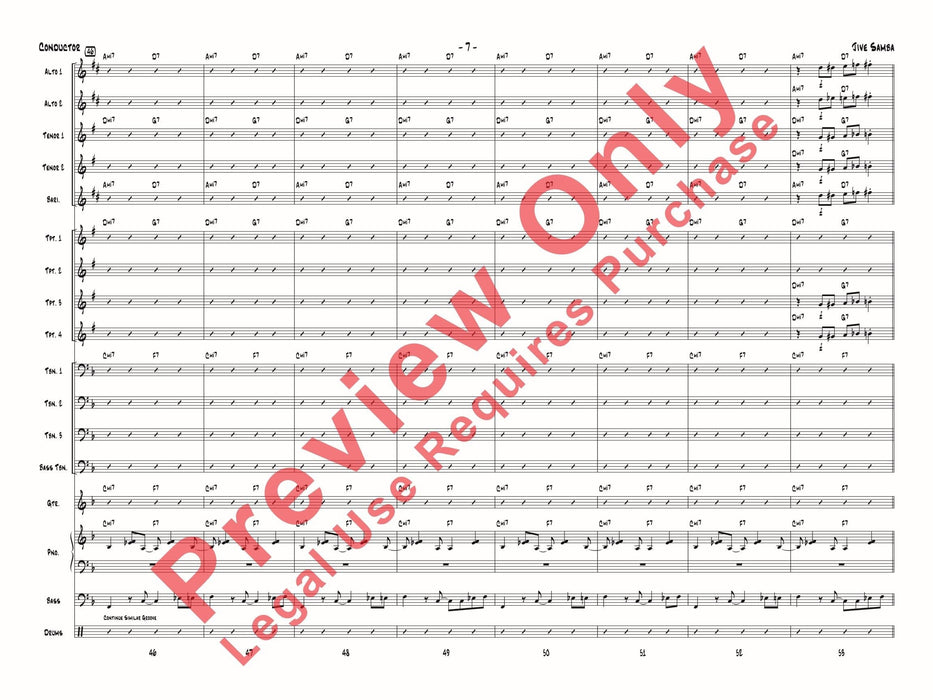 Jive Samba 總譜 | 小雅音樂 Hsiaoya Music