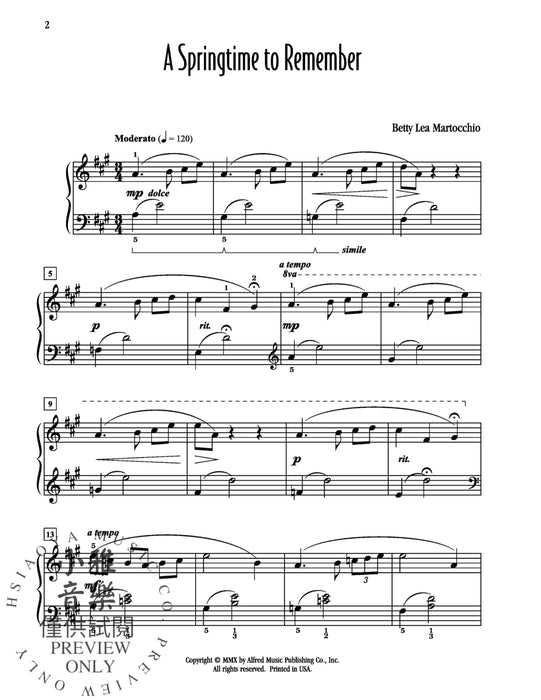 A Springtime to Remember | 小雅音樂 Hsiaoya Music