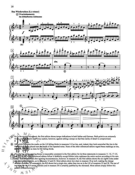 Beethoven: Sonata No. 26 in E-flat Major, Opus 81a Das Lebewohl 貝多芬 奏鳴曲 作品 | 小雅音樂 Hsiaoya Music