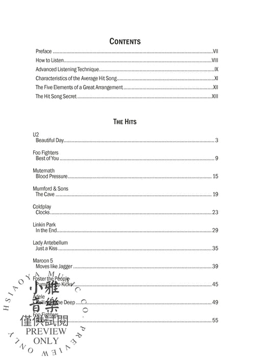 Bobby Owsinski's Deconstructed Hits: Modern Rock & Country Uncover the Stories & Techniques Behind 20 Iconic Songs | 小雅音樂 Hsiaoya Music