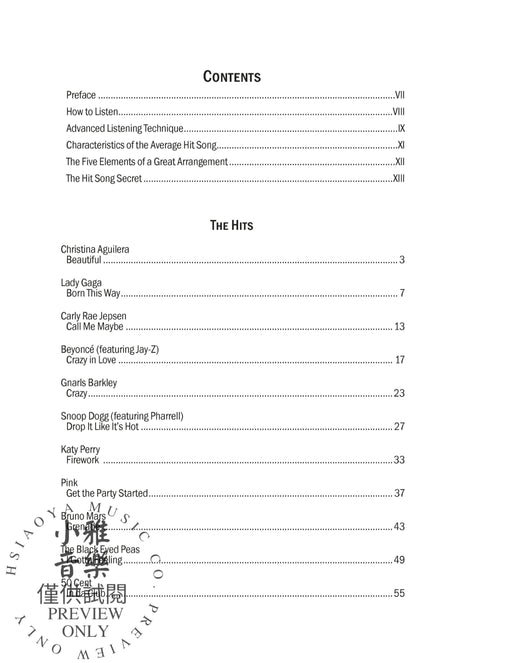 Bobby Owsinski's Deconstructed Hits: Modern Pop & Hip-Hop Uncover the Stories & Techniques Behind 20 Iconic Songs | 小雅音樂 Hsiaoya Music