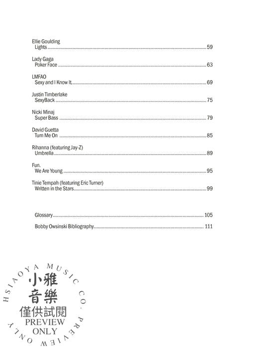 Bobby Owsinski's Deconstructed Hits: Modern Pop & Hip-Hop Uncover the Stories & Techniques Behind 20 Iconic Songs | 小雅音樂 Hsiaoya Music