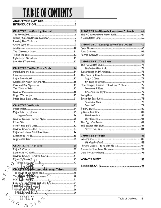 The Complete Electric Bass Method: Complete Edition | 小雅音樂 Hsiaoya Music