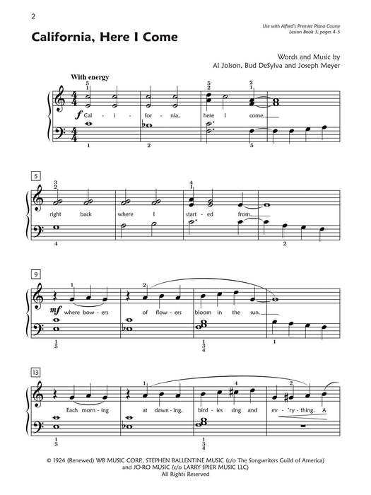 Premier Piano Course, Pop and Movie Hits 3 鋼琴 | 小雅音樂 Hsiaoya Music