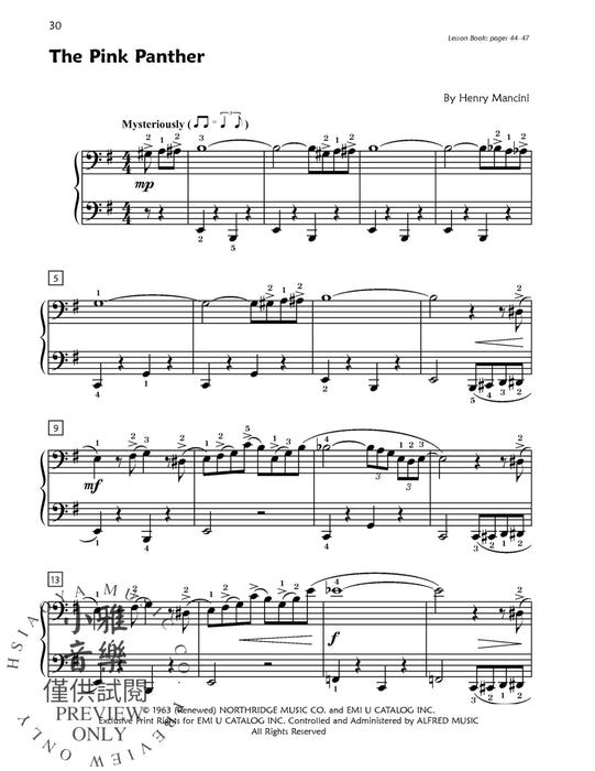 Premier Piano Course, Pop and Movie Hits 4 鋼琴 | 小雅音樂 Hsiaoya Music