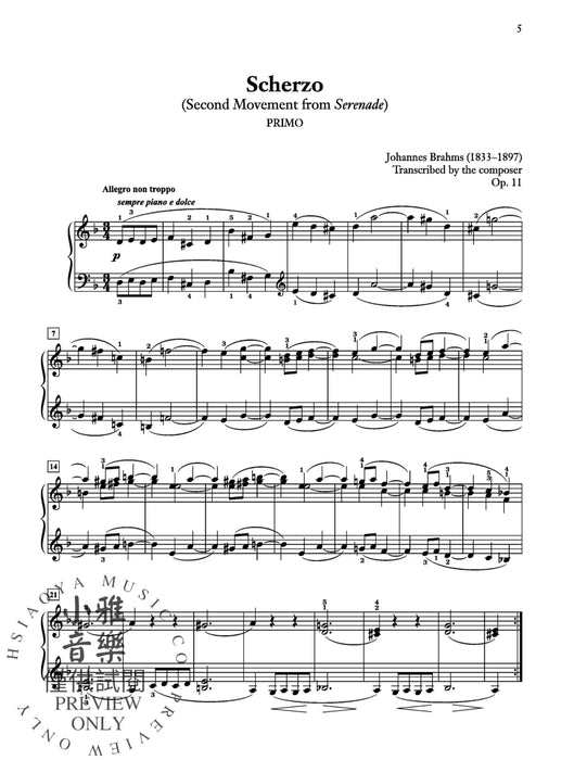 Essential Keyboard Duets, Volume 5 12 Transcriptions for Late Intermediate to Early Advanced Pianists 鍵盤樂器二重奏 | 小雅音樂 Hsiaoya Music