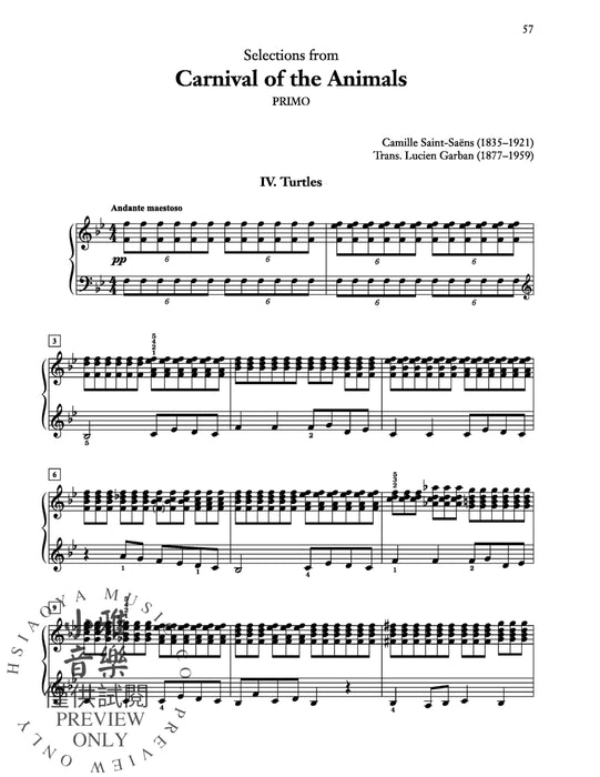 Essential Keyboard Duets, Volume 5 12 Transcriptions for Late Intermediate to Early Advanced Pianists 鍵盤樂器二重奏 | 小雅音樂 Hsiaoya Music