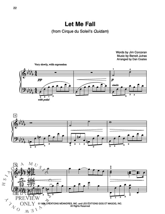 Dan Coates Popular Piano Library: Beautiful Ballads 鋼琴 敘事曲 | 小雅音樂 Hsiaoya Music