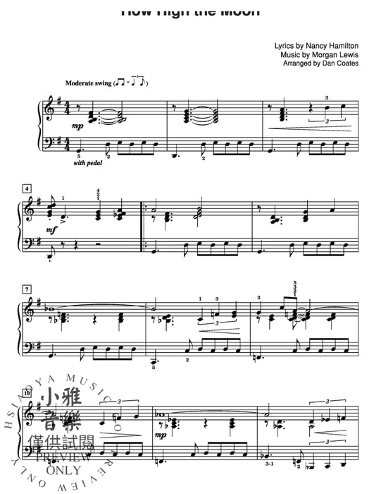 Dan Coates Popular Piano Library: Timeless Standards 鋼琴 | 小雅音樂 Hsiaoya Music