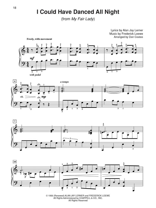 Dan Coates Popular Piano Library: Treasured Broadway Hits 鋼琴 百老匯 | 小雅音樂 Hsiaoya Music