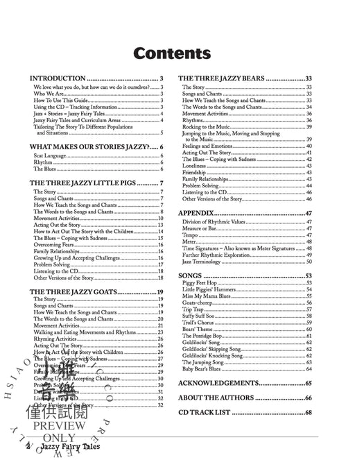 Jazzy Fairy Tales A Resource Guide for Introducing Jazz Music to Young Children 童話故事 爵士音樂 | 小雅音樂 Hsiaoya Music