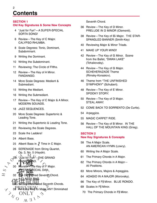 Alfred's Basic Adult All-in-One Course, Book 3 Lesson * Theory * Solo 獨奏 | 小雅音樂 Hsiaoya Music