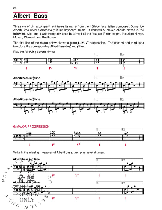 Alfred's Basic Adult All-in-One Course, Book 3 Lesson * Theory * Solo 獨奏 | 小雅音樂 Hsiaoya Music