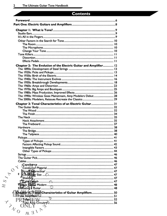 The Ultimate Guitar Tone Handbook A Definitive Guide to Creating and Recording Great Guitar Sounds 吉他 | 小雅音樂 Hsiaoya Music