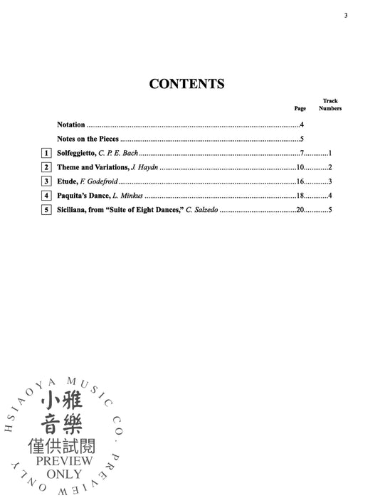 Suzuki Harp School Harp Part, Volume 4 International Edition 豎琴豎琴 | 小雅音樂 Hsiaoya Music