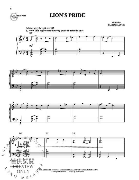 World of Warcraft Instrumental Solos 獨奏 | 小雅音樂 Hsiaoya Music