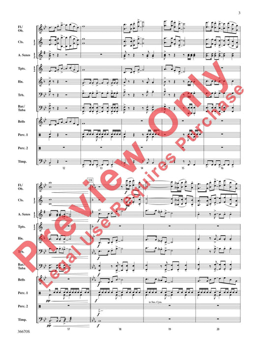 Rouge Valley Celebration 總譜 | 小雅音樂 Hsiaoya Music