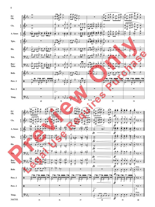 Rouge Valley Celebration 總譜 | 小雅音樂 Hsiaoya Music