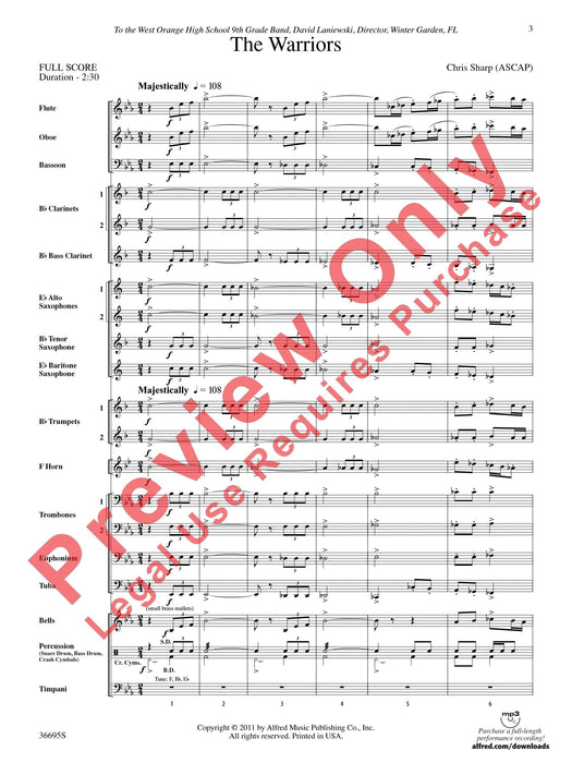 The Warriors 總譜 | 小雅音樂 Hsiaoya Music