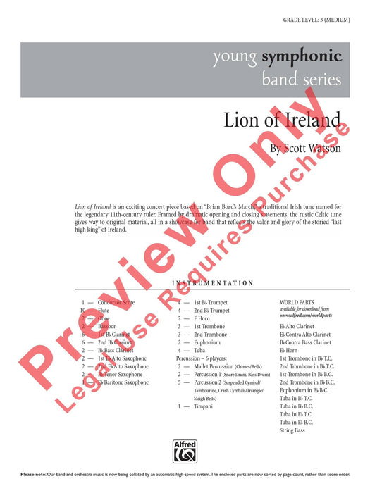 Lion of Ireland Based on "Brian Boru's March" 進行曲 | 小雅音樂 Hsiaoya Music