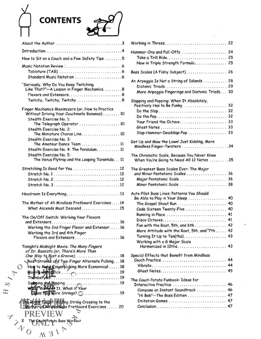 The Couch Potato Bass Workout Technique-Building Exercises You Can Do While Watching TV! 練習曲 | 小雅音樂 Hsiaoya Music